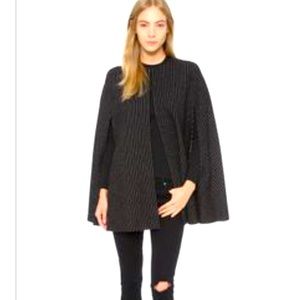 Alice+Olivia Kingsley Cape Coat - XS NWOT